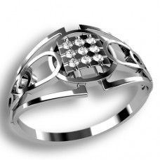 Мужское кольцо 2324