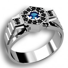 Мужское кольцо 2327